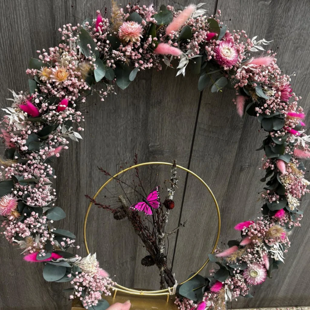 Floristischer Adventskranz